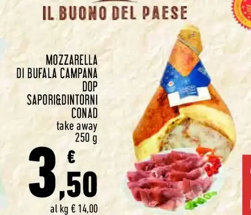 Mozzarella di bufala campana DOP