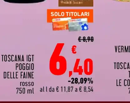 Toscana IGT Poggio delle Faine Rosso