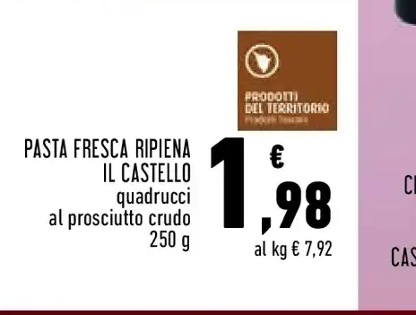 Pasta fresca ripiena Il Castello