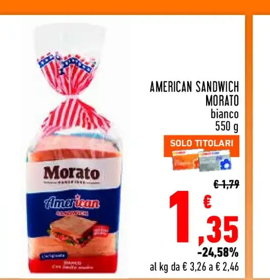 American Sandwich Morato