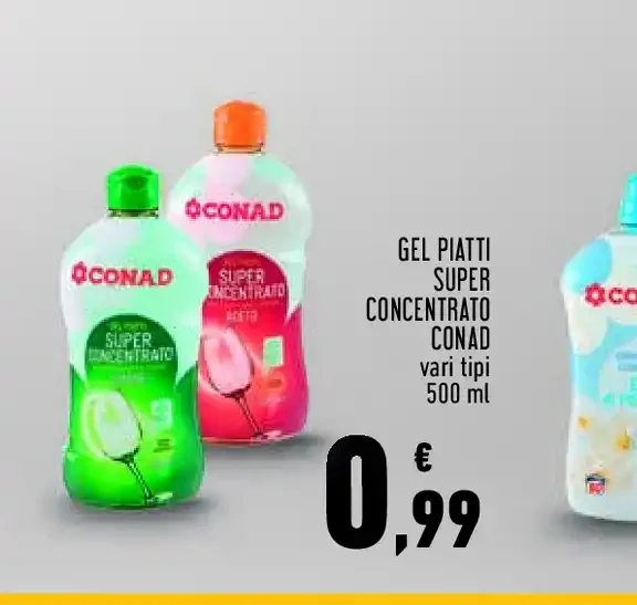 Gel piatti super concentrato Conad