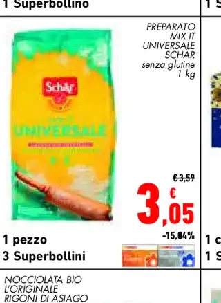 Preparato mix universale Schär