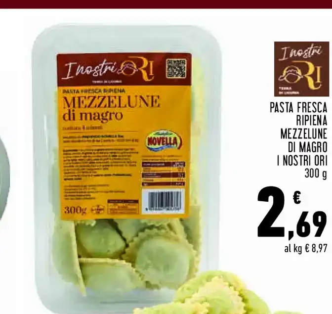 Mezzelune di magro I Nostri Ori
