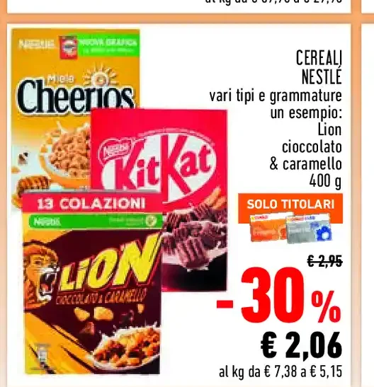 Cereali Nestlé