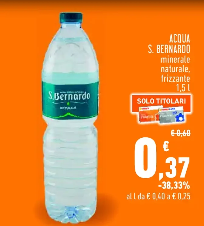 Acqua minerale S. Bernardo