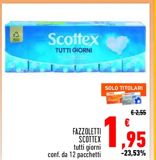 Fazzoletti Scottex Tutti Giorni