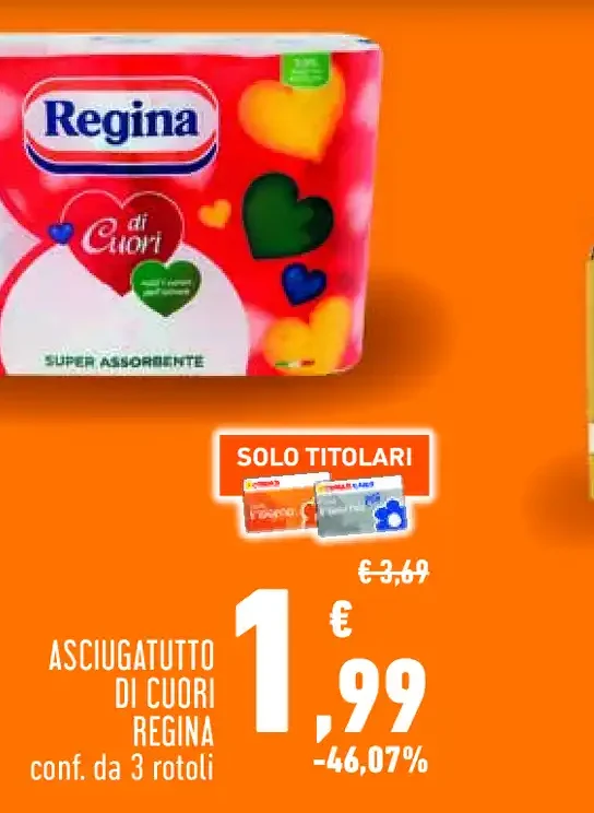 Asciugatutto Di Cuori Regina