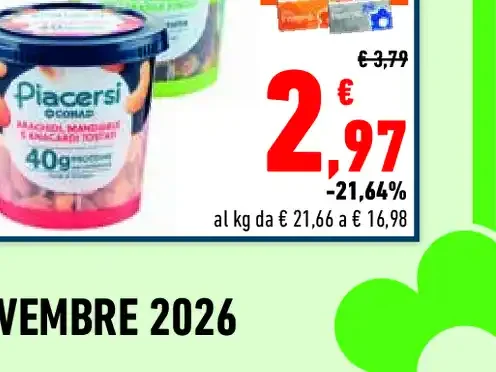 Mix frutta secca Conad Piacersi