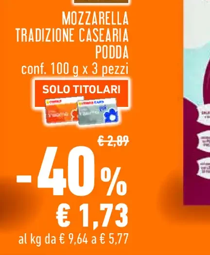 Mozzarella tradizione casearia Podda