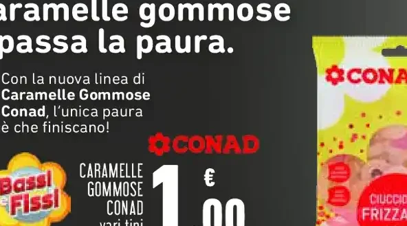 Caramelle gommose Conad