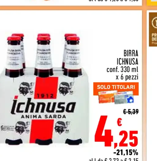 Birra Ichnusa