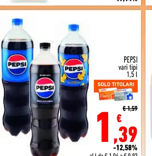 Pepsi assortita