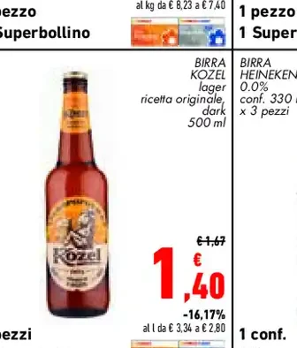 Birra Kozel Lager
