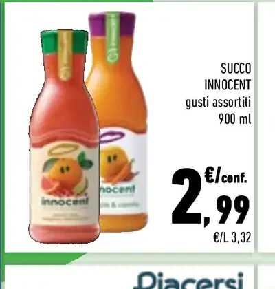 Succo Innocent gusti assortiti