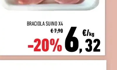 Braciola suino x4