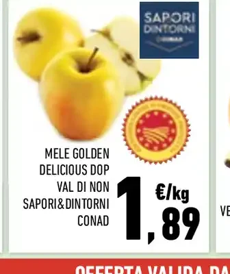 Mele Golden Delicious DOP