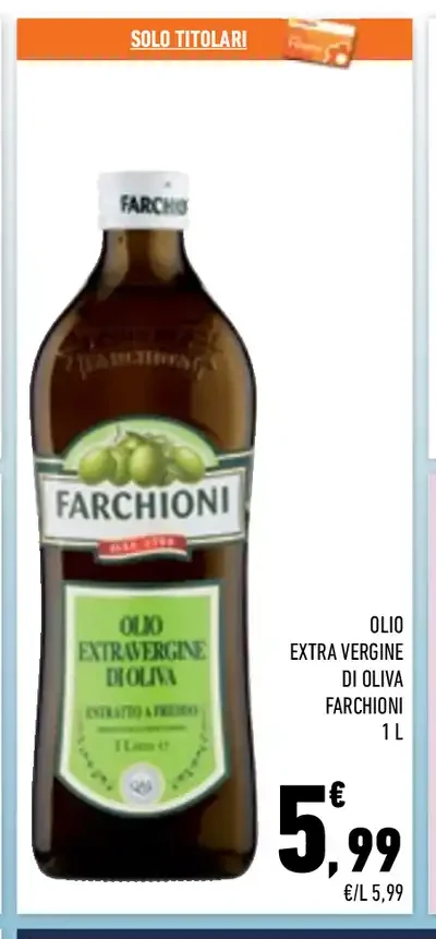 Olio extravergine di oliva Farchioni