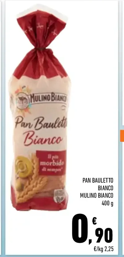 Pan Bauletto Bianco Mulino Bianco