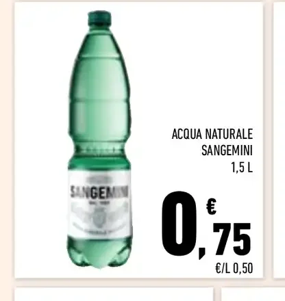 Acqua naturale