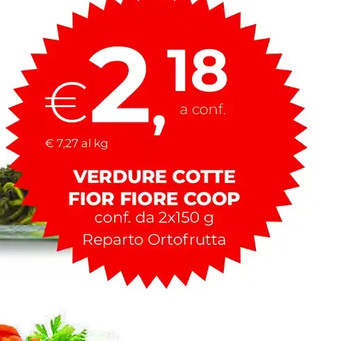 Verdure cotte Fior Fiore Coop