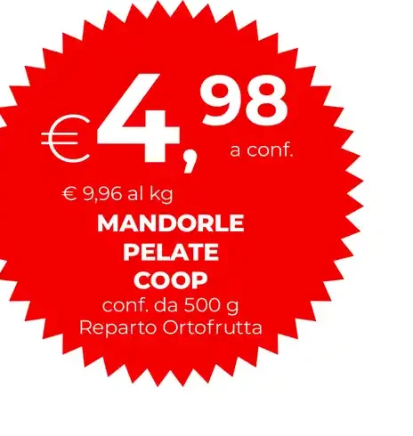 Mandorle pelate Coop