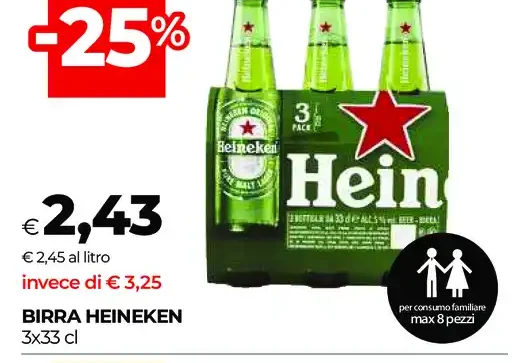 Birra Heineken