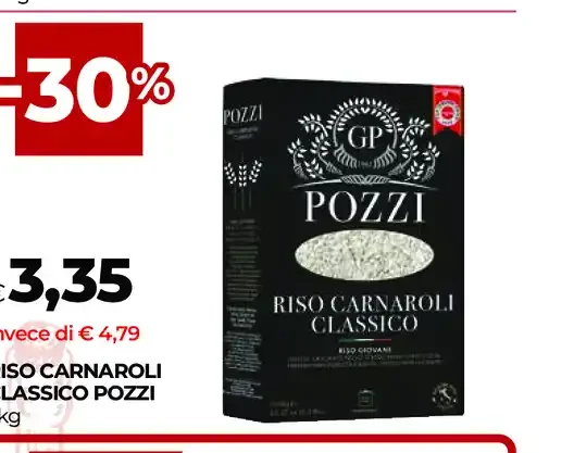 Riso Carnaroli classico Pozzi