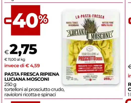 Pasta fresca ripiena Luciana Mosconi