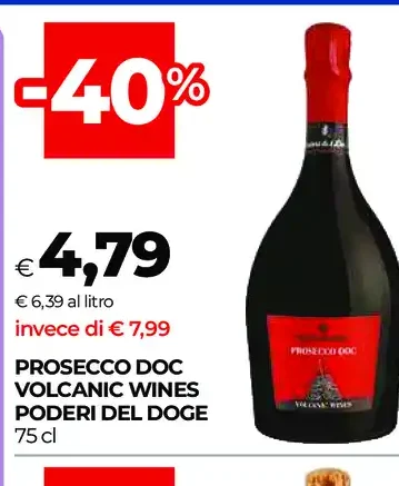 Prosecco DOC Volcanic Wines Poderi del Doge