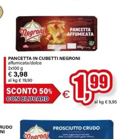 Pancetta affumicata a cubetti