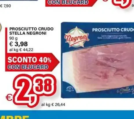 Prosciutto crudo