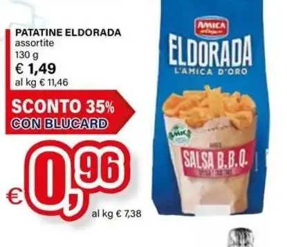 Patatine Eldorada assortite