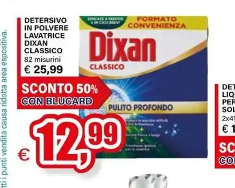 Detersivo in polvere Dixan Classico