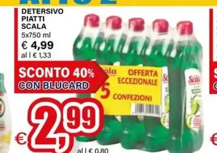 Detersivo piatti Scala