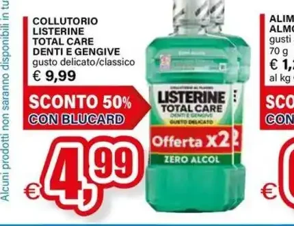 Collutorio Listerine Total Care