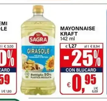 Olio di semi di girasole Sagra