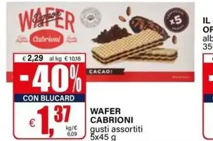 Wafer assortiti