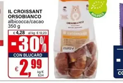 Croissant albicocca/cacao