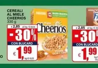 Cereali al miele Cheerios