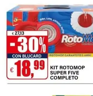 Kit Rotomop Super Five