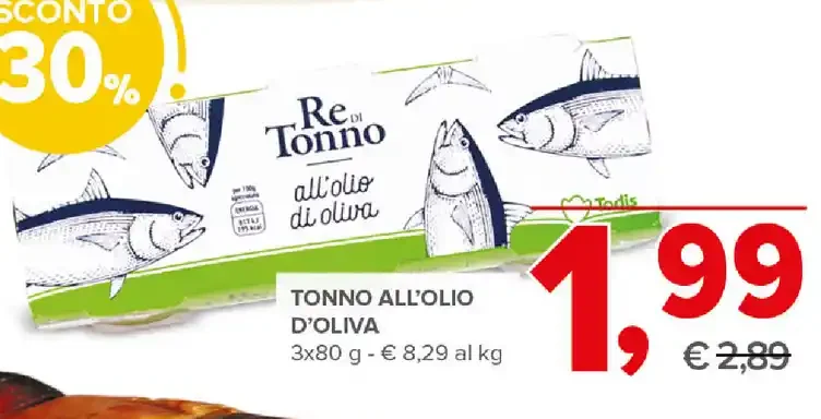 Tonno all'olio d'oliva