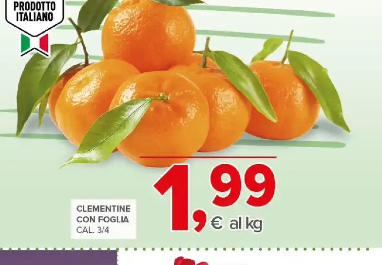 Clementine con foglia