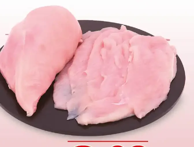 Petto di pollo a fette