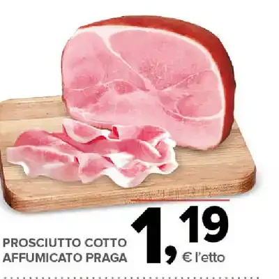 Prosciutto cotto affumicato Praga