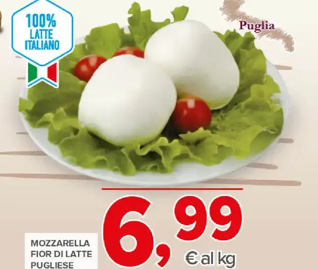 Mozzarella Fior di Latte Pugliese