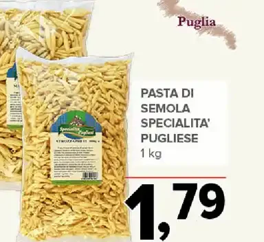 Pasta di semola specialità pugliese