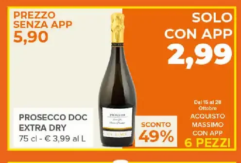 Prosecco DOC extra dry