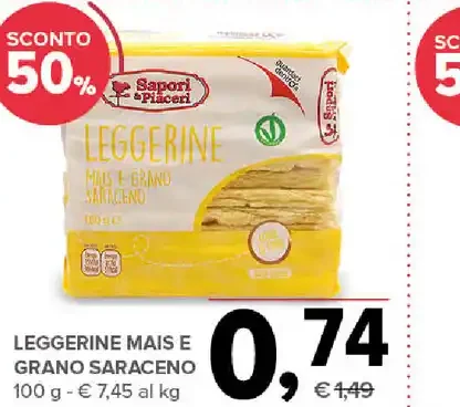 Leggerine mais e grano saraceno