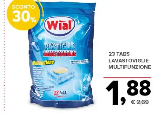 Pastiglie lavastoviglie multifunzione