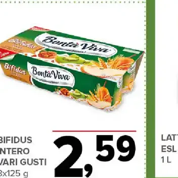 Bifidus intero vari gusti